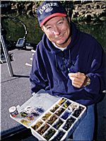 Denny Brauer's jig fishing