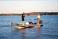 Fishing offshore structure