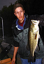Electrofishing for bass