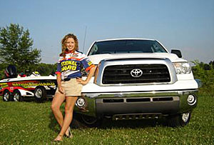 Pro angler Melinda Mize Hooper