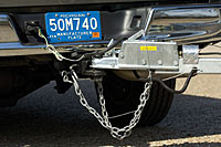 Proper boat hitch setup