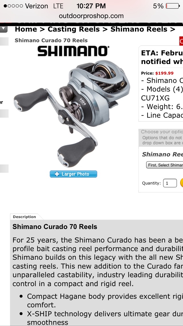 New curado model!!! - Fishing Rods, Reels, Line, and Knots - Bass Fishing  Forums