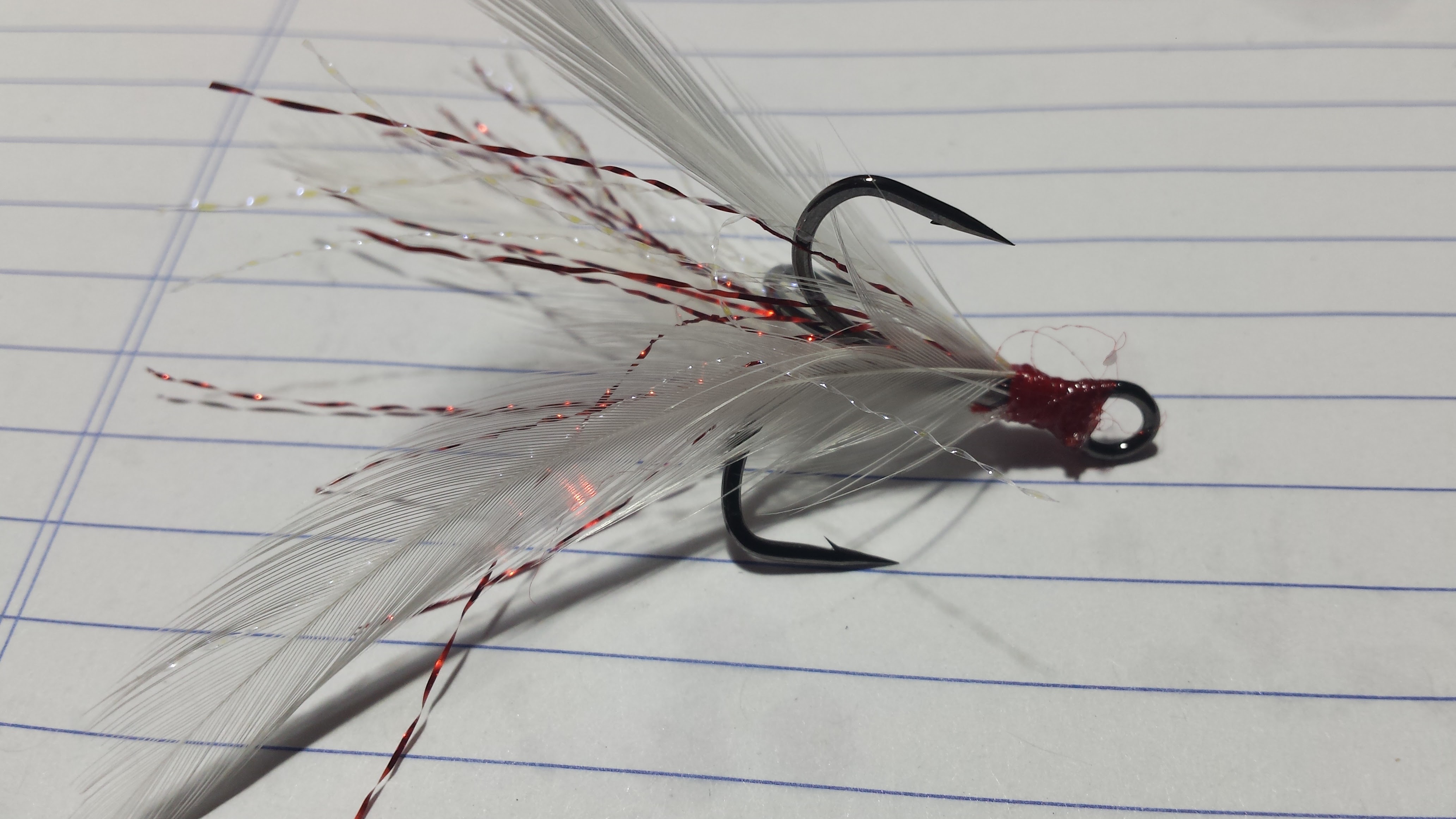 How to Tie Feathered Trebles 