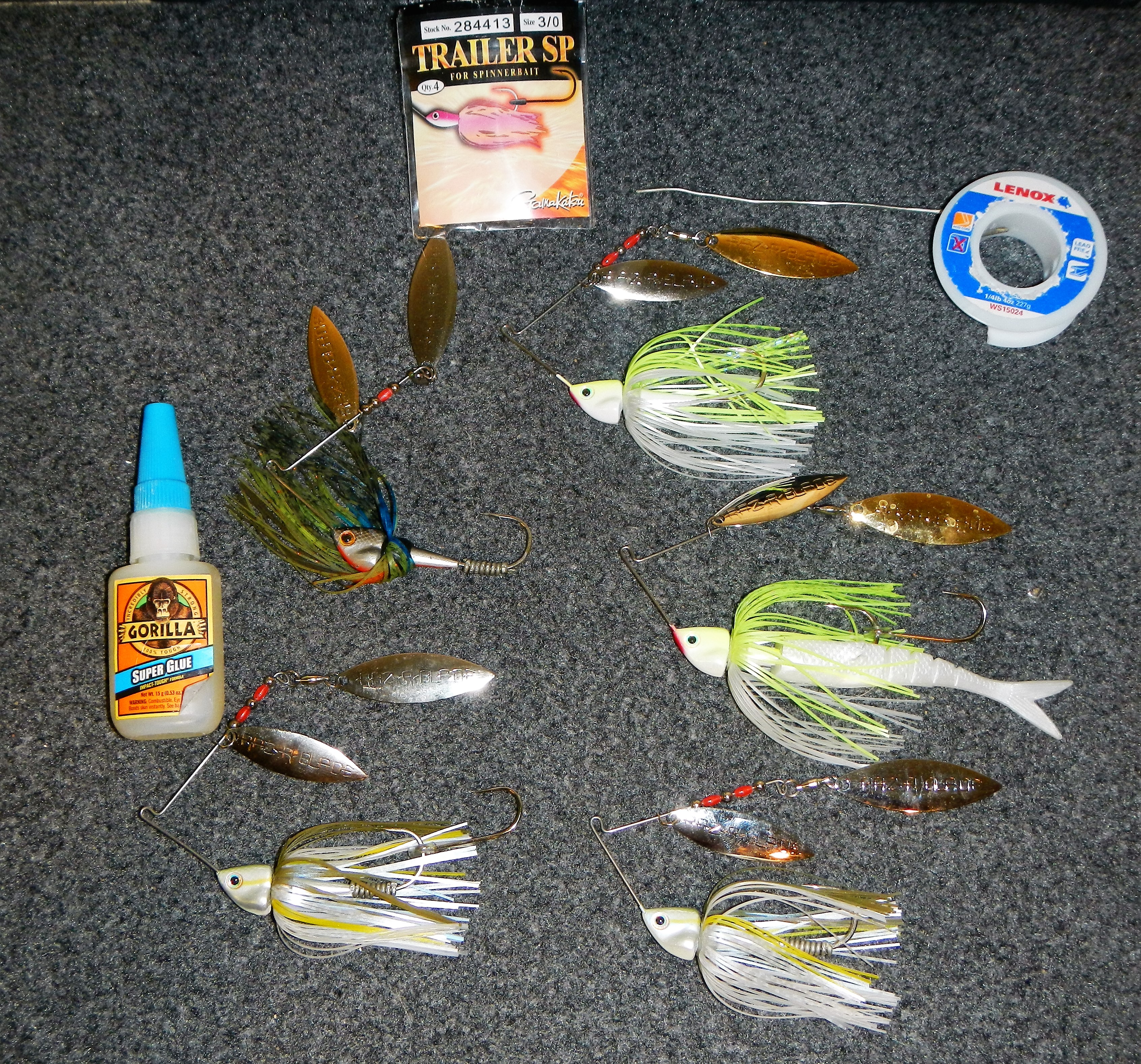 Wire For Spinnerbaits - Wire Baits -  - Tackle  Building Forums