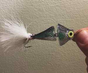 Jointed flex tube baitfish