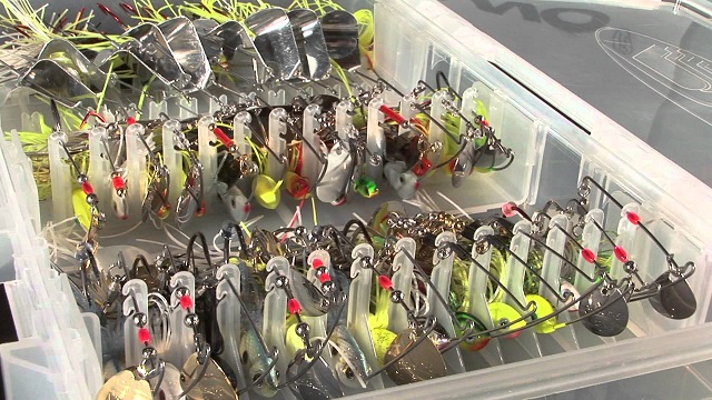 Storing Spinnerbaits in a 3600 box - Fishing Tackle - Bass Fishing Forums