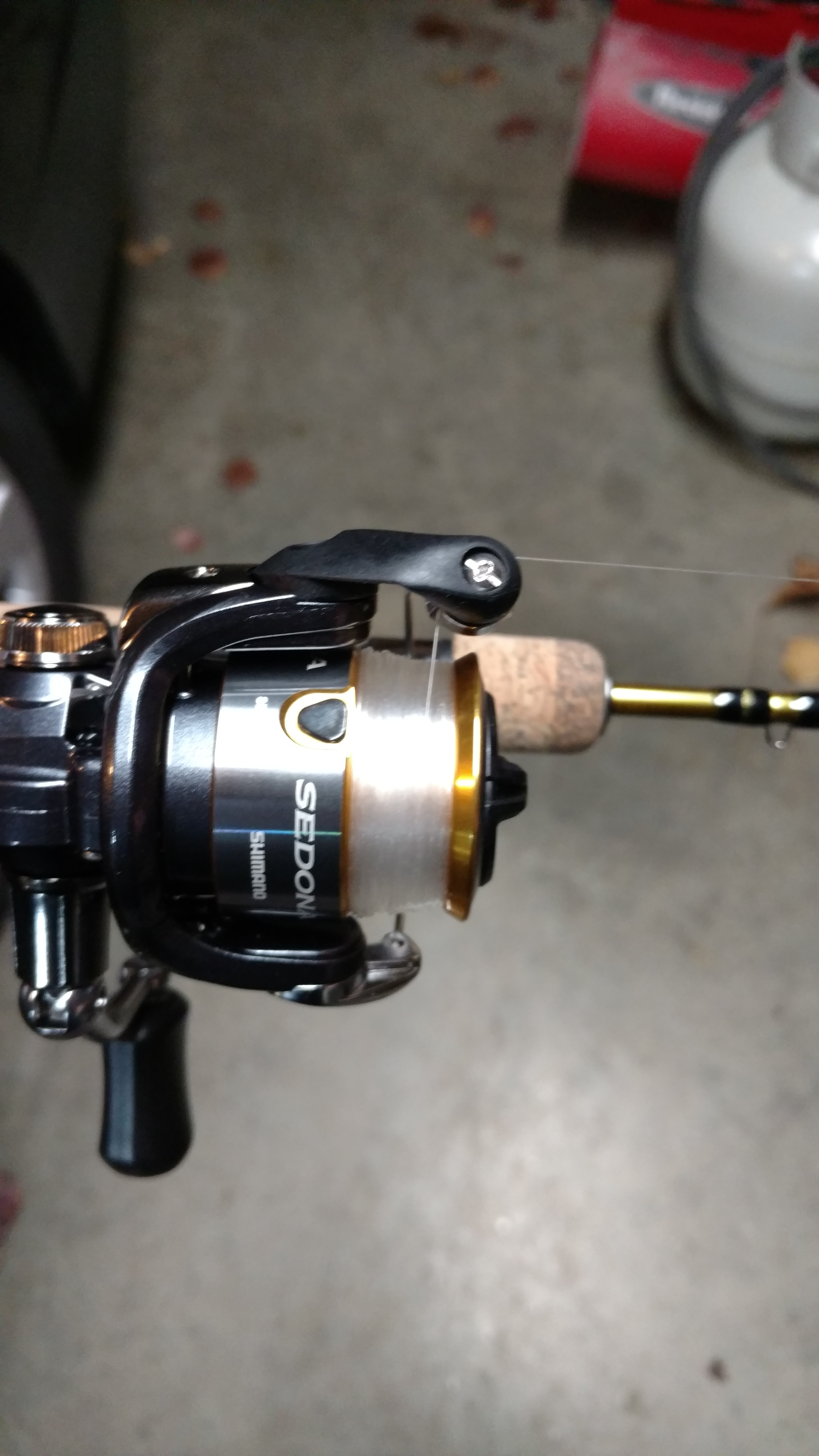 New reel spooling unevenly - Fishing Rods, Reels, Line, and Knots - Bass  Fishing Forums