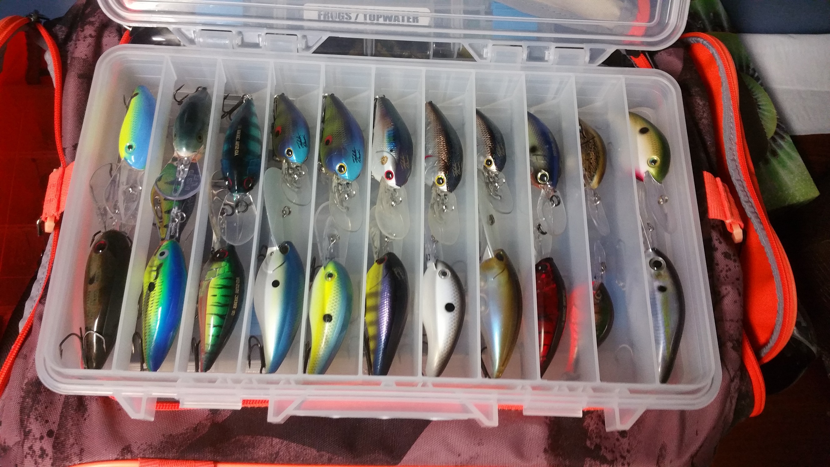Plano Elite Crankbait boxes and continued organization - Fishing