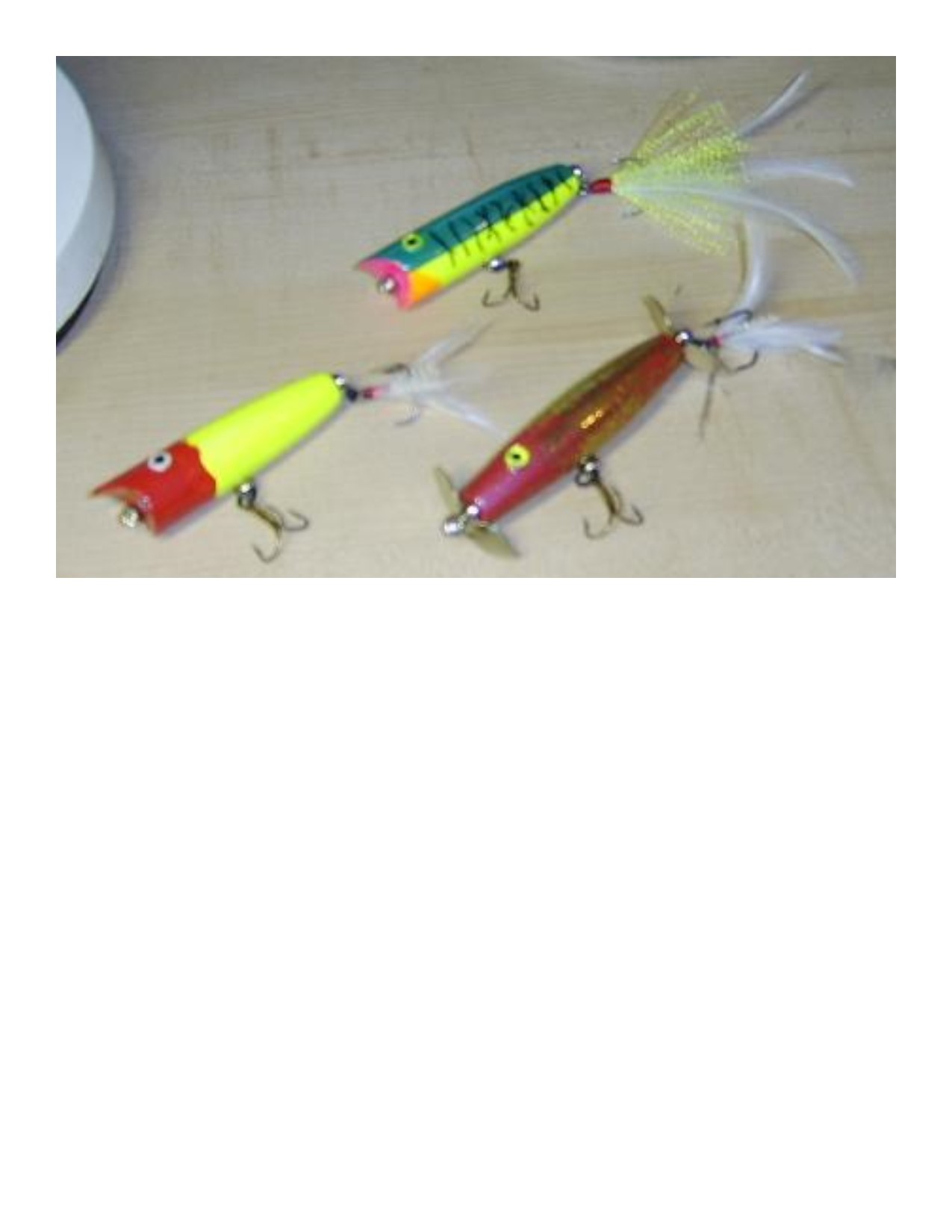 Toy for Soft Bird Lure - Fishing Tackle - Bass Fishing Forums