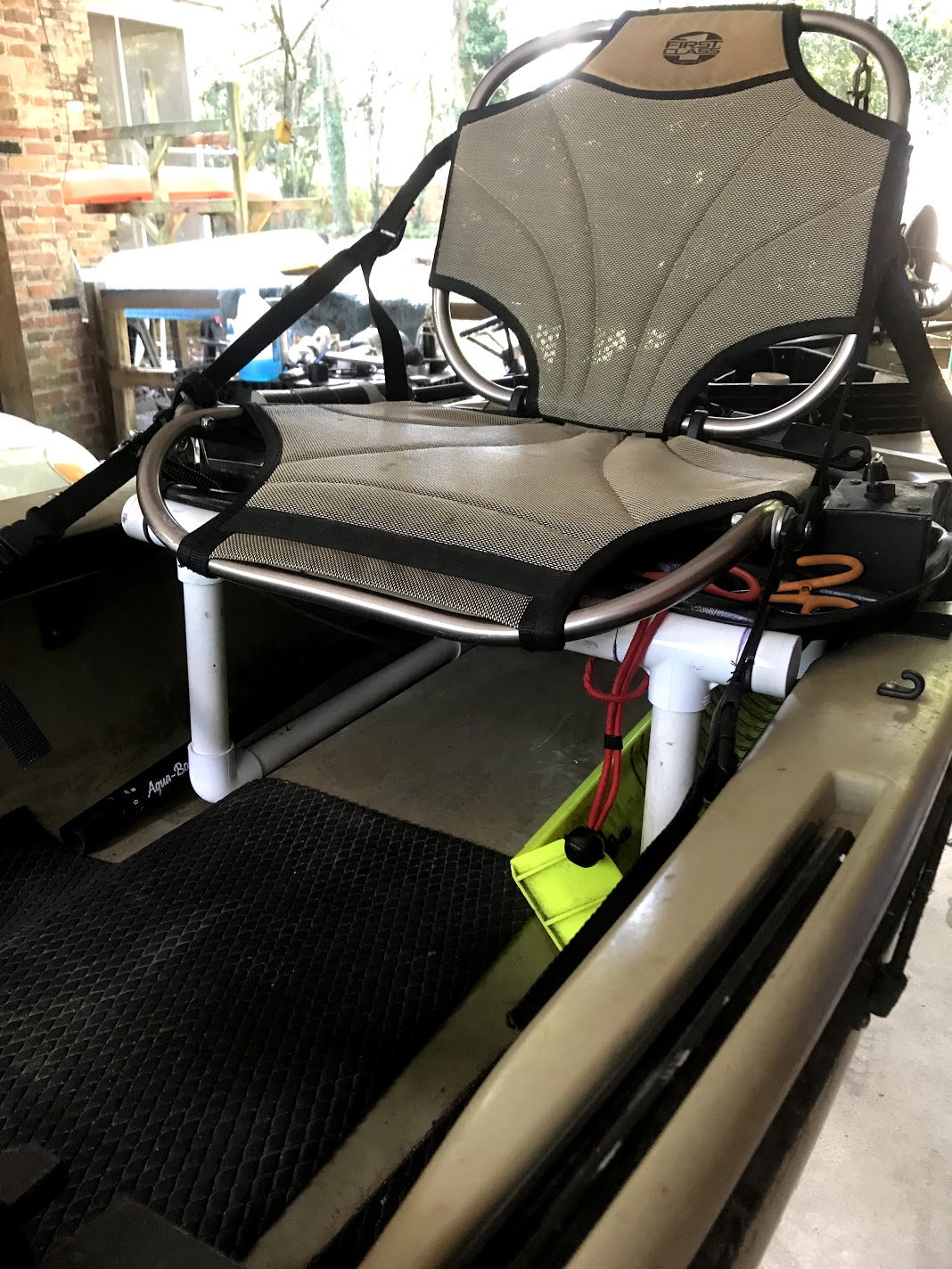 show me your diy upgraded kayak seats - bass boats, canoes