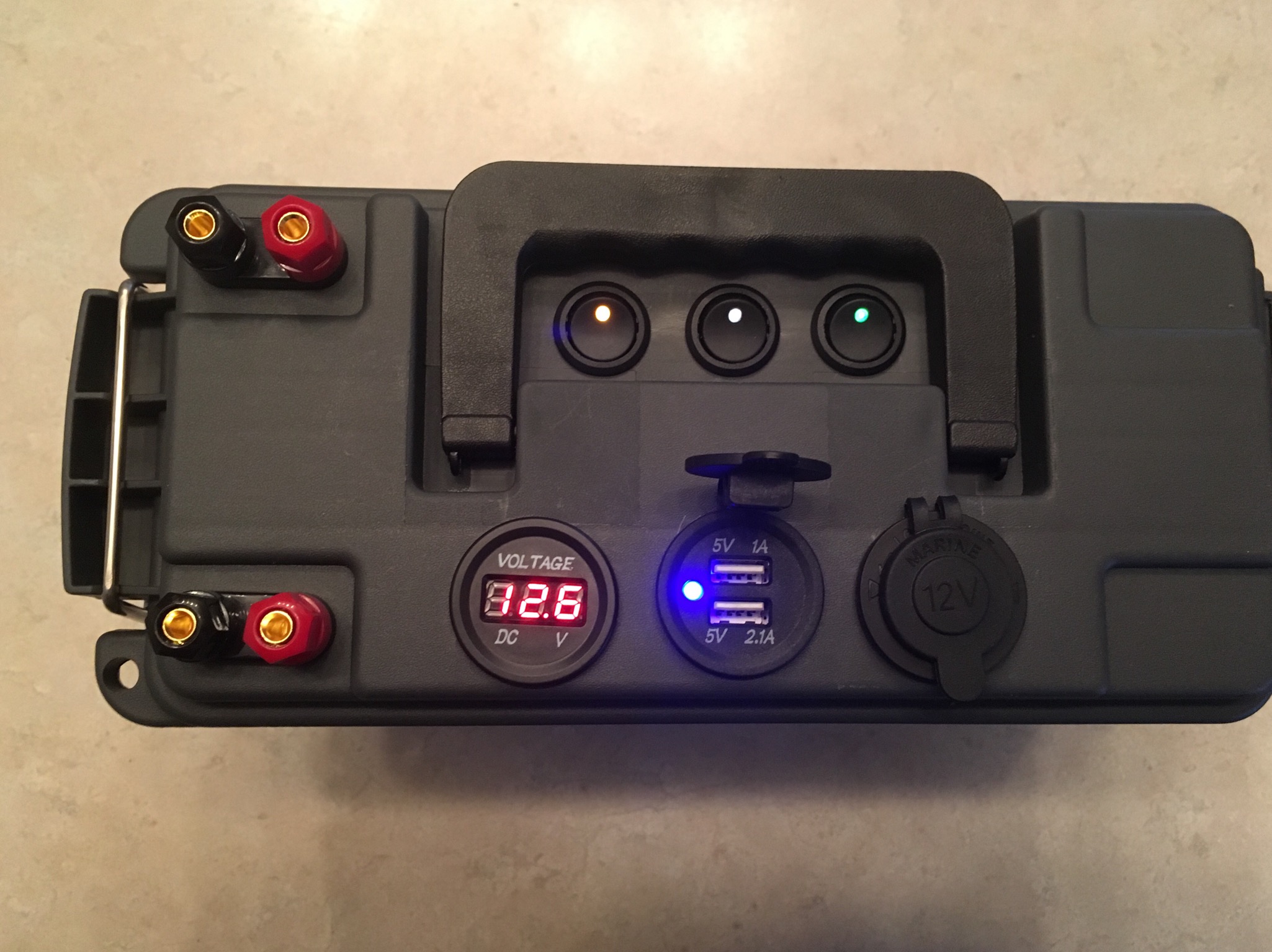 DIY Kayak Battery Box - Marine Electronics - Bass Fishing 