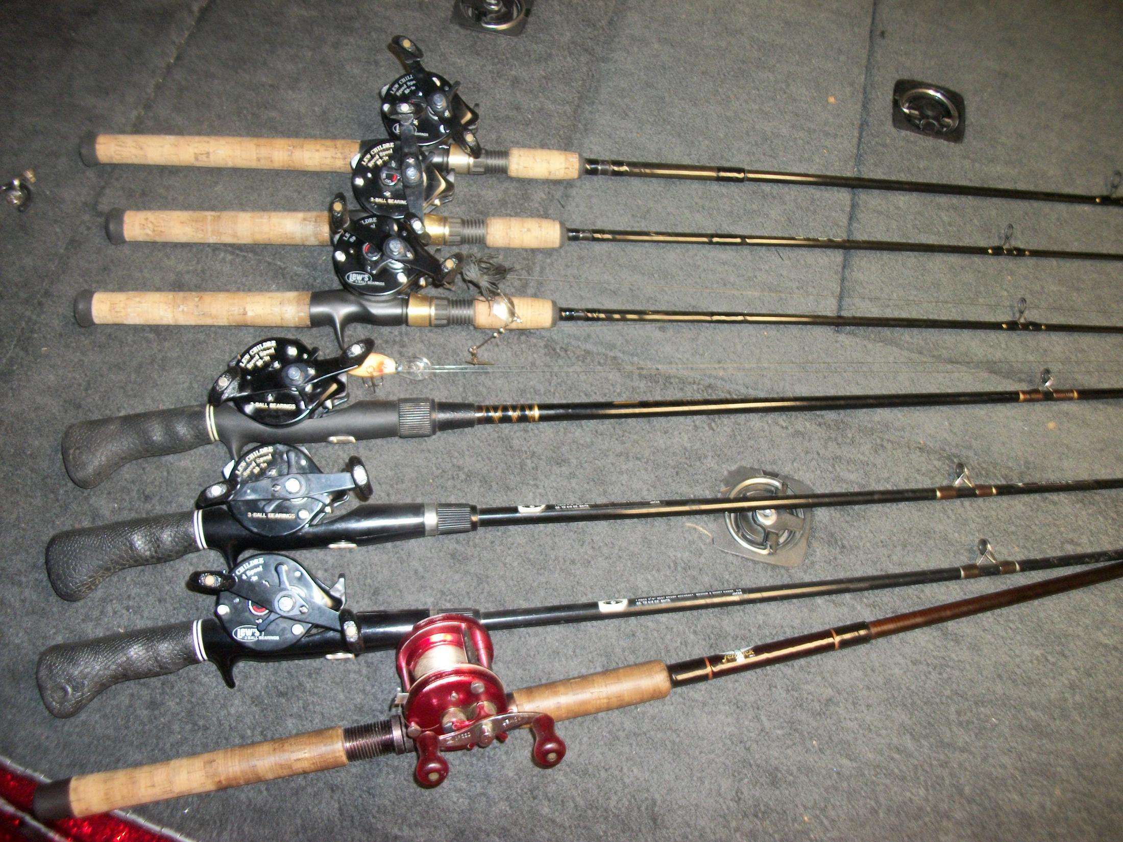 Lew`s Combo Rod and Reels For Sale