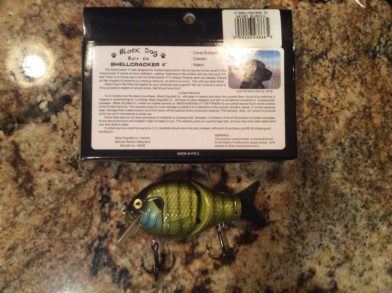 How Fish the Shell Cracker G2 by Black Dog Baits 