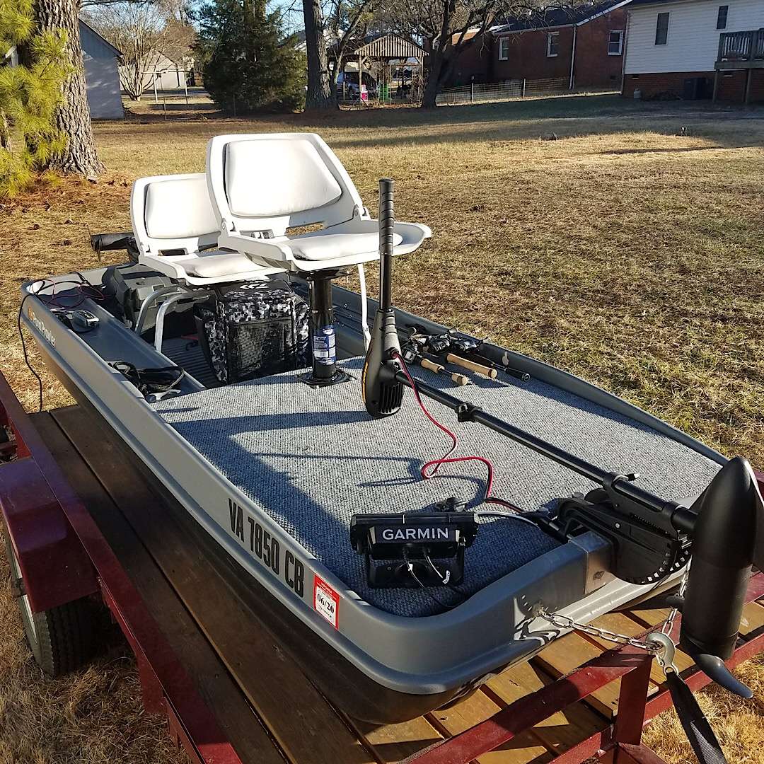 Small utility trailer for BassBaby / Pelican style boat? - Bass Boats,  Canoes, Kayaks and more - Bass Fishing Forums