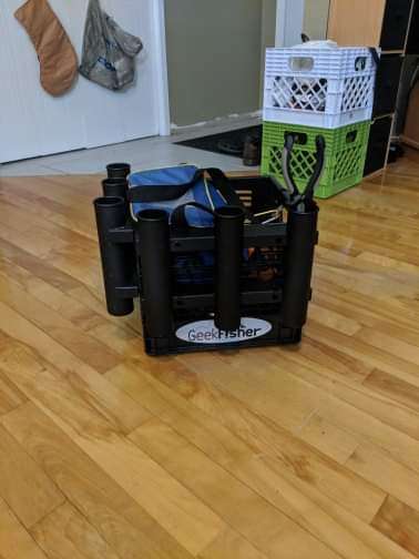 Milk crate box ideas to hold my battery? - Bass Boats, Canoes, Kayaks and  more - Bass Fishing Forums