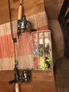 7 year olds fishing rod/reel combo - Fishing Rods, Reels, Line
