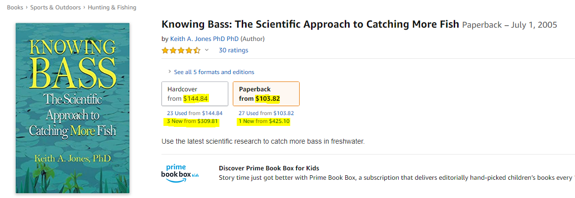 Knowing Bass: The Scientific Approach To Catching More Fish: Jones