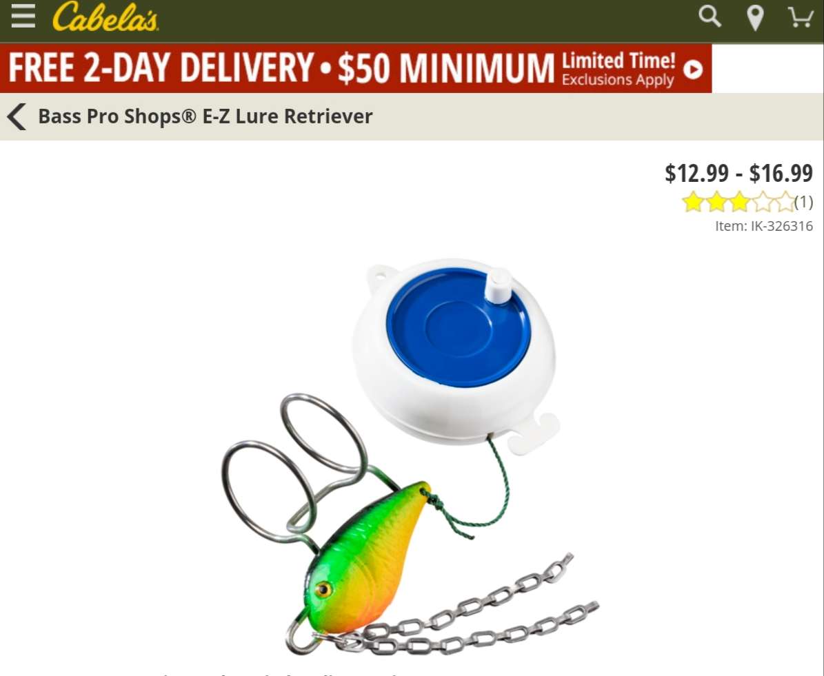 BIG UGLY Plug Knocker Fishing Lure Retriever Quick & Easy To Use NEW & IMPROVED