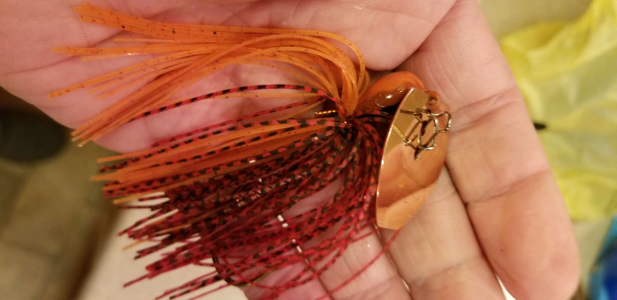 Jumped on the band wagon: Fire Craws - Tacklemaking - Bass Fishing