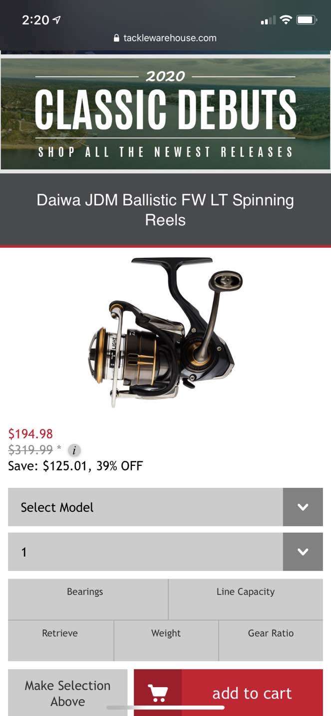 New spinning reel - Fishing Rods, Reels, Line, and Knots - Bass