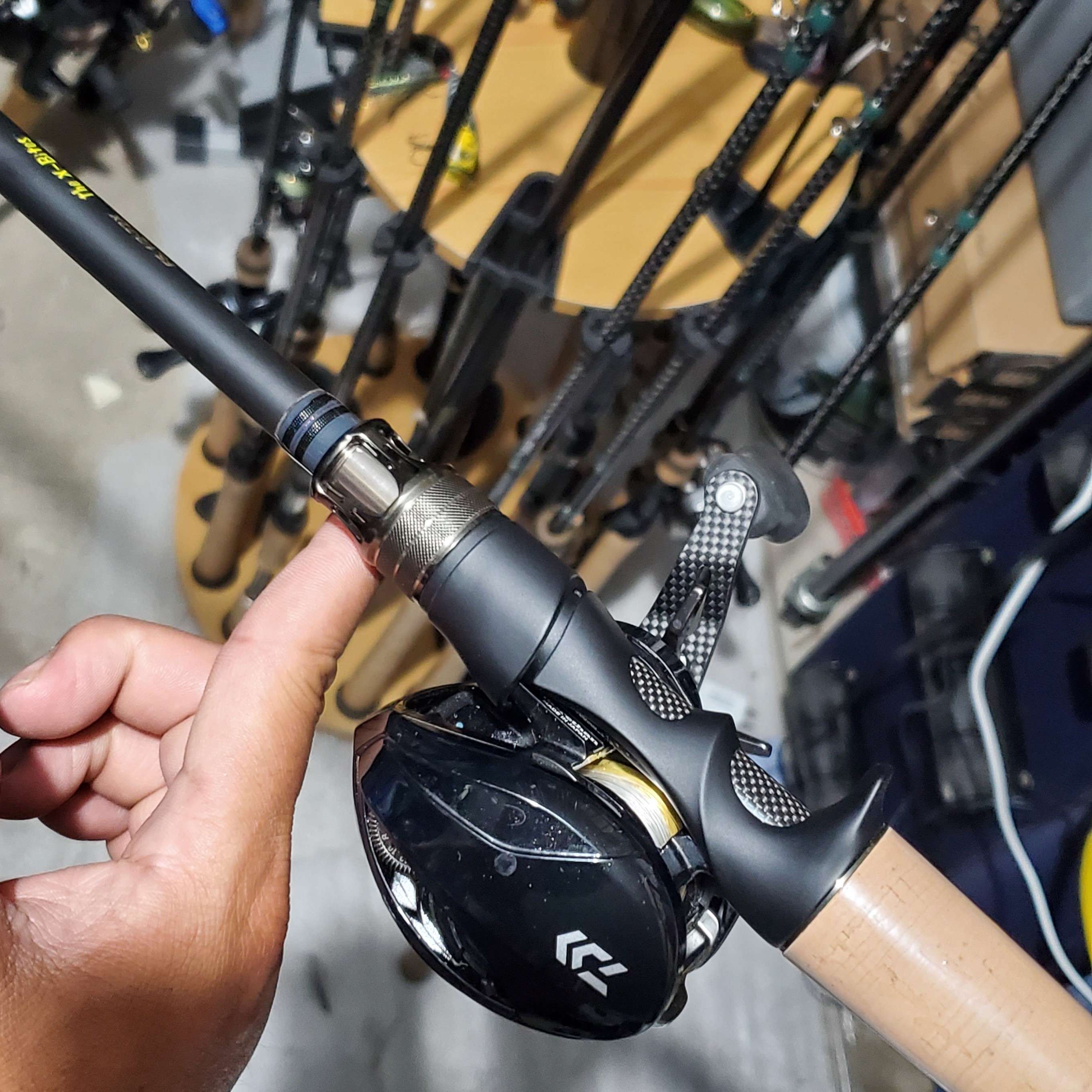 Daiwa Steez AGS 7'5 MHH Bottom Contact Vs NRX 894 - Fishing Rods