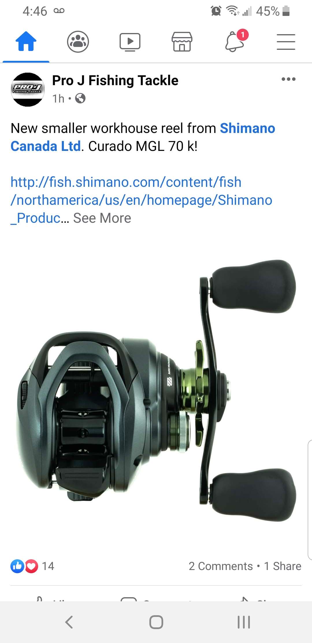Curado K 70 MGL - Fishing Rods, Reels, Line, and Knots - Bass Fishing Forums