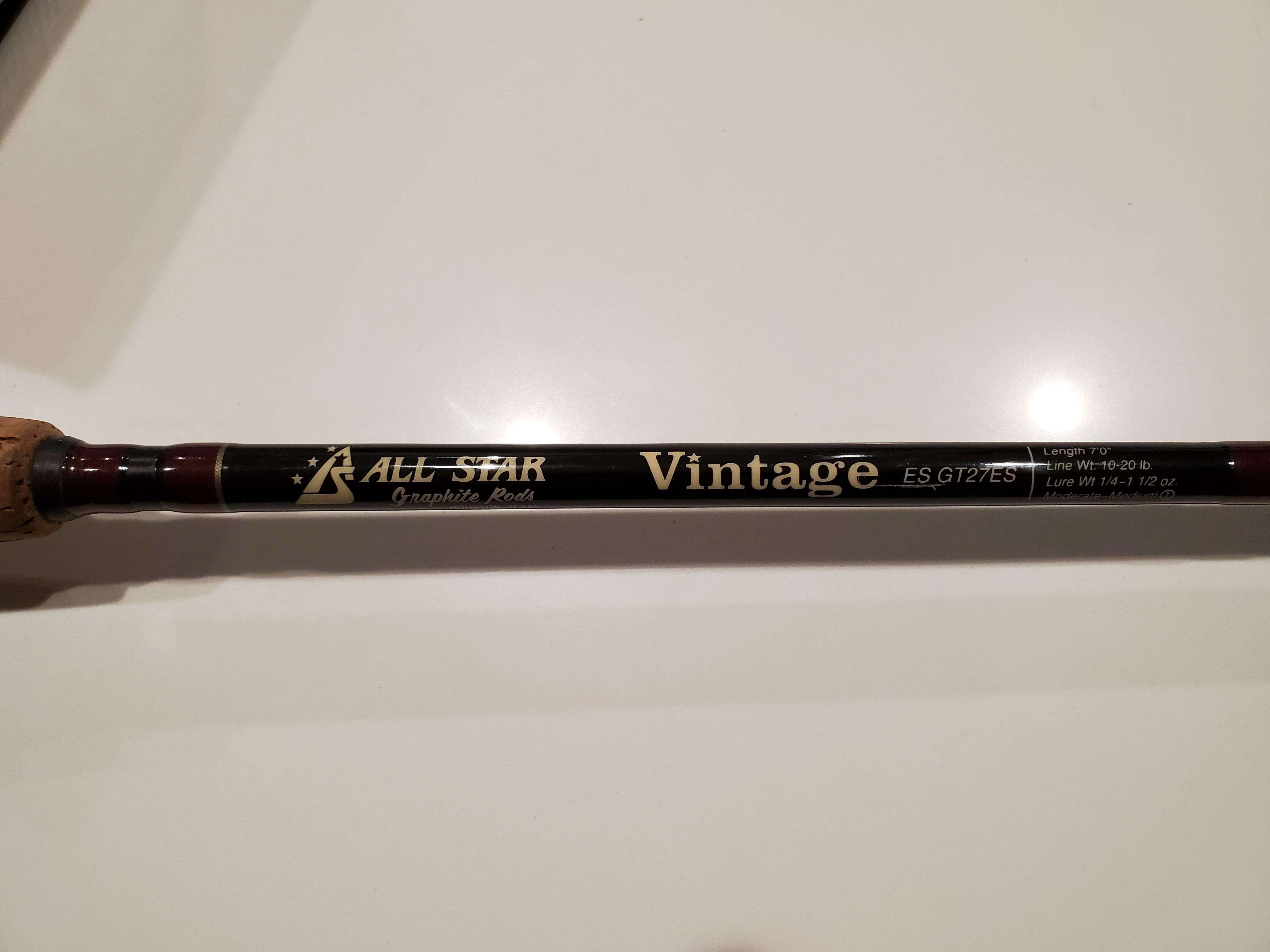 Used All Star Classic Series Graphite 7' Fishing Rod
