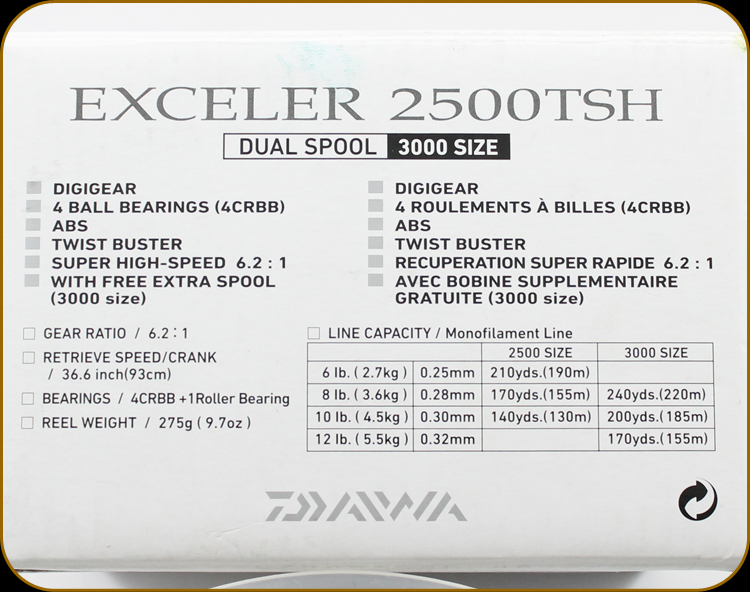 Daiwa Exceler question - Fishing Rods, Reels, Line, and Knots