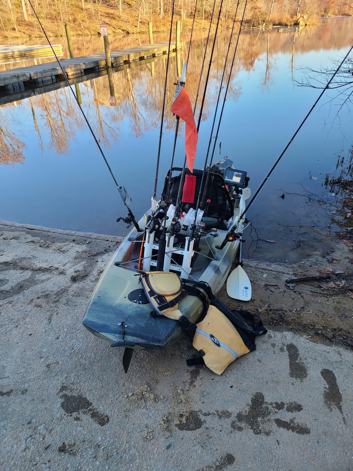 Kayak people. How many rods do you bring? - Bass Boats, Canoes, Kayaks and  more - Bass Fishing Forums