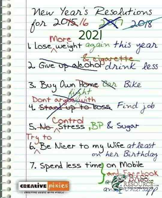 New Year's Resolution