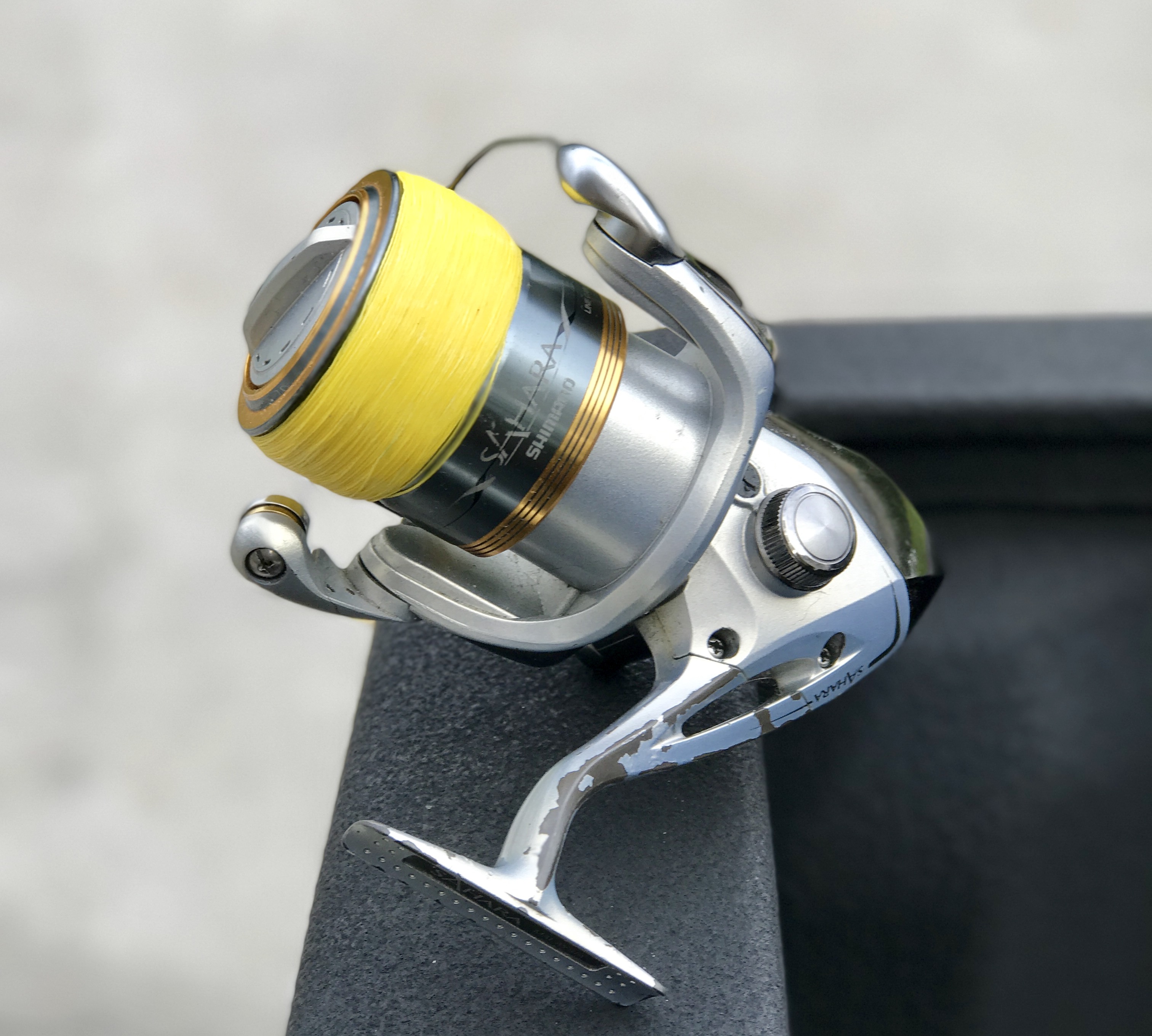 How much line to put on a spinning reel - Fishing Rods, Reels, Line, and  Knots - Bass Fishing Forums