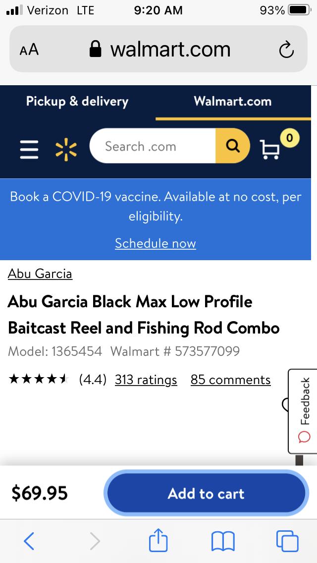 Abu Garcia Black Max - Fishing Rods, Reels, Line, and Knots - Bass Fishing  Forums