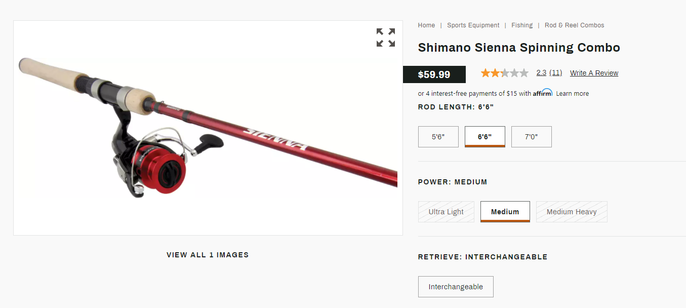 Any difference between cheap spinning combos? - Fishing Rods