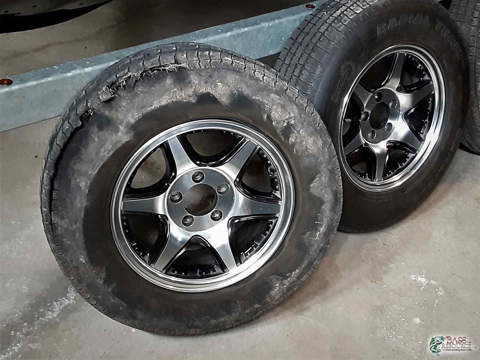 Damaged Trailer Tire ~