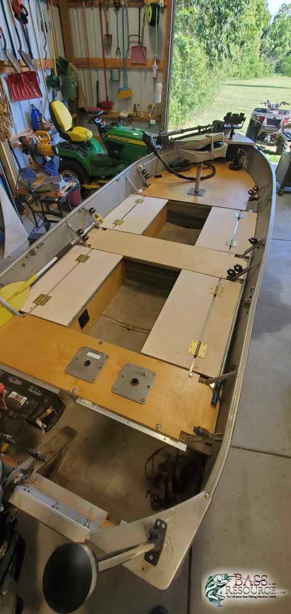 Redesigning my 14' Aluminum v-hull - Bass Boats, Canoes, Kayaks and more  - Bass Fishing Forums