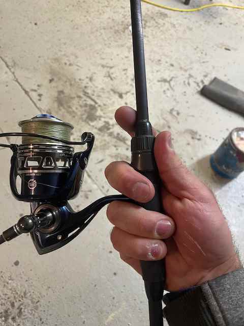 Spinning Reel Seat Idea - Rod Building and Custom Rods - Bass Fishing Forums