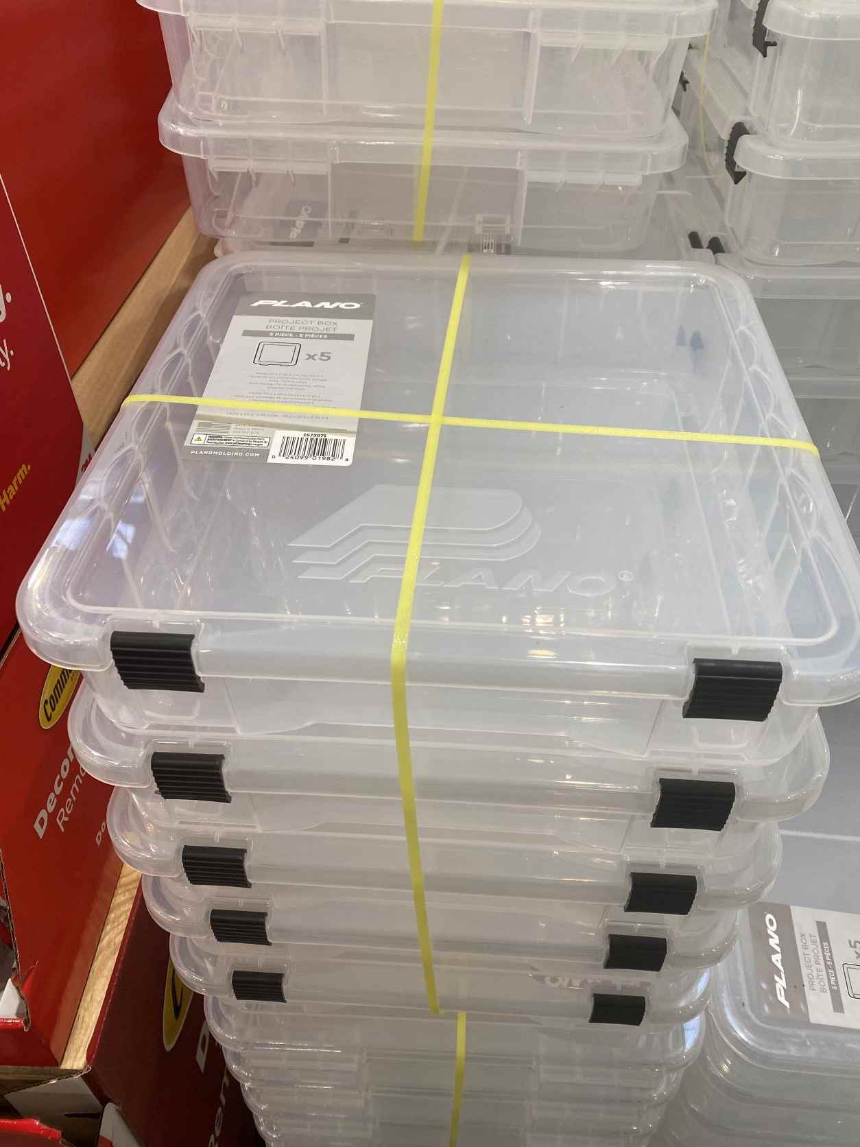Every time I read about board game storage solutions, Plano boxes come up.  I could never bring mysef to buy one because of the price. However, I use  these fishing tackle containers