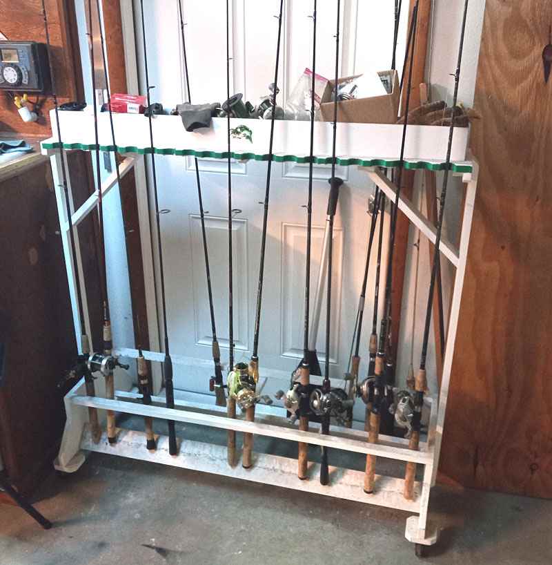 Rod storage - Fishing Rods, Reels, Line, and Knots - Bass Fishing