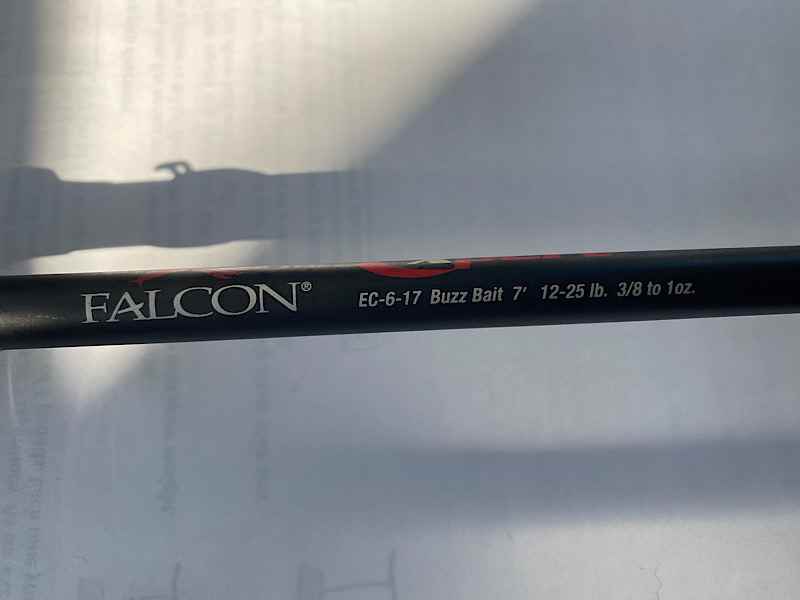 Falcon expert “buzzbait” 7' Heavy casting rod for sale - Fishing