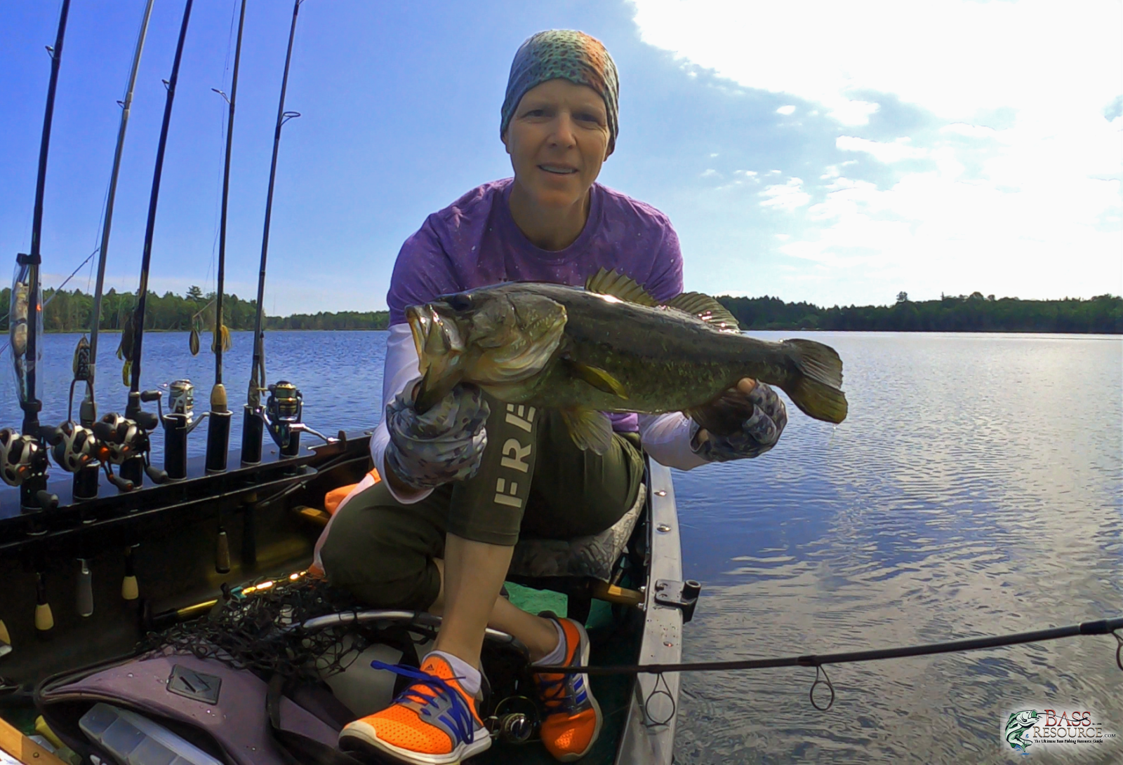 07 Jul 22 ~ Lynn's bass on a swim jig