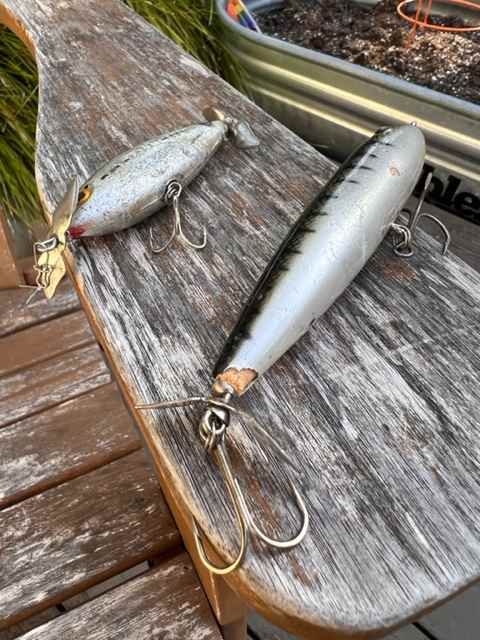 these two old topwater. balsa? - Fishing Tackle - Bass Fishing Forums