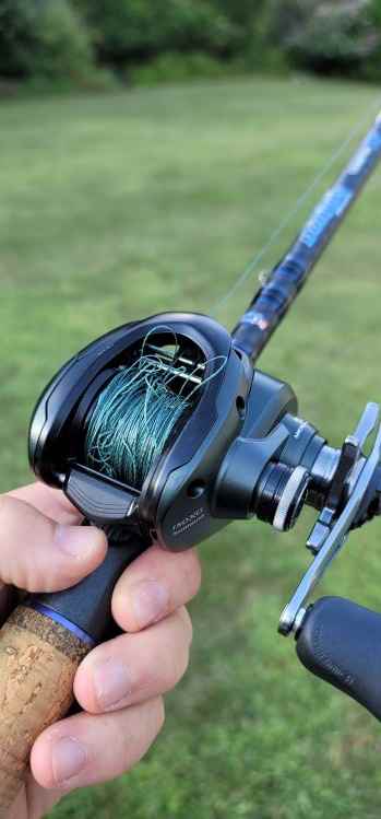 Puzzled by braid issue on frog rod - Fishing Rods, Reels, Line