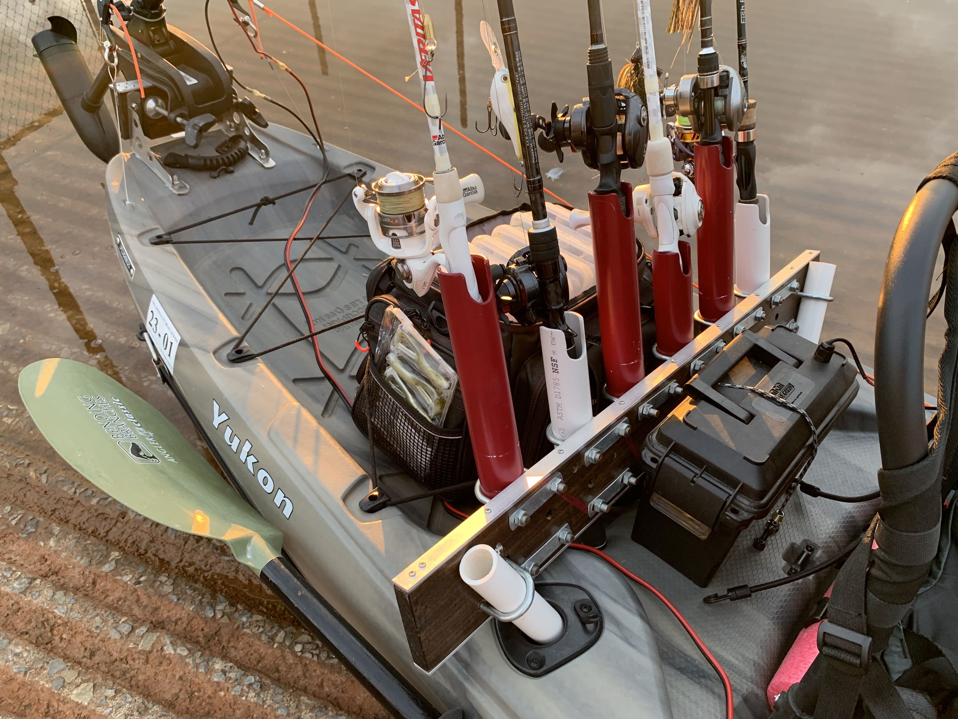 Some kayak spider rigging advice - Bass Boats, Canoes, Kayaks and more -  Bass Fishing Forums