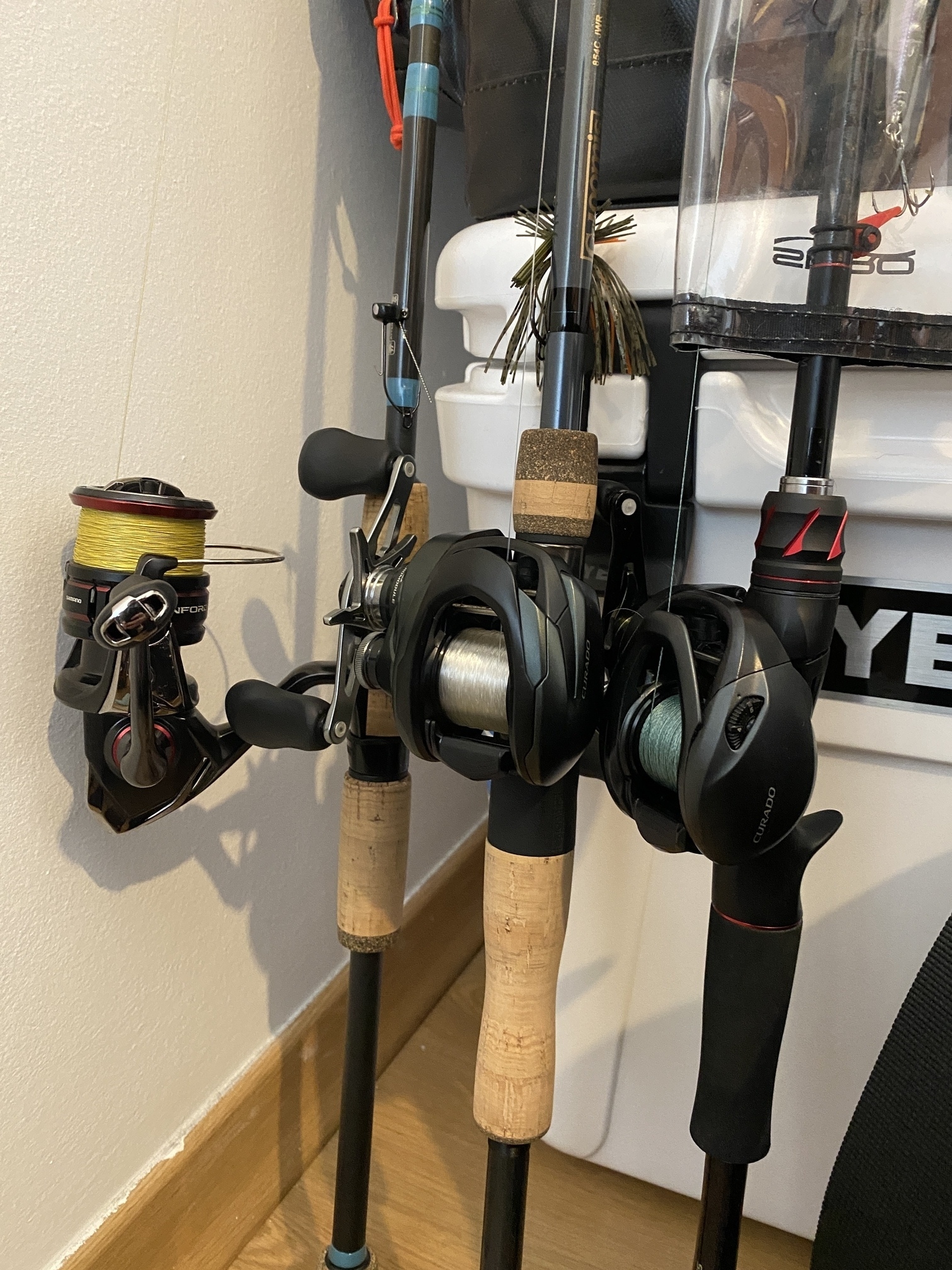 What 3 rod set ups??? - Fishing Rods, Reels, Line, and Knots - Bass Fishing  Forums