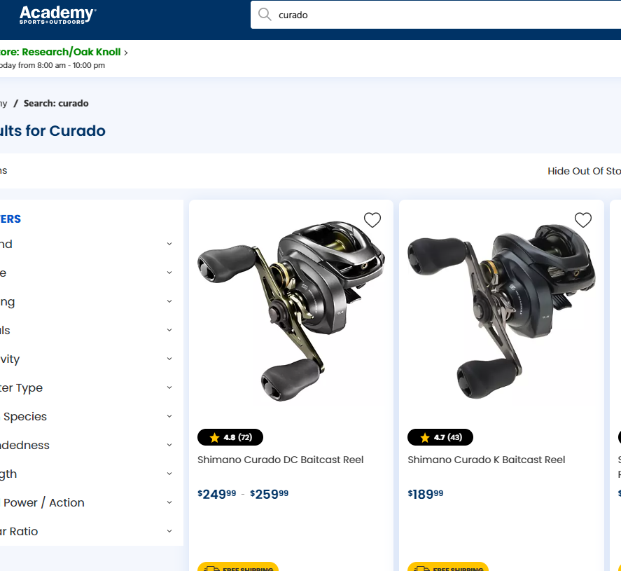 Shimano price increases - Fishing Rods, Reels, Line, and Knots