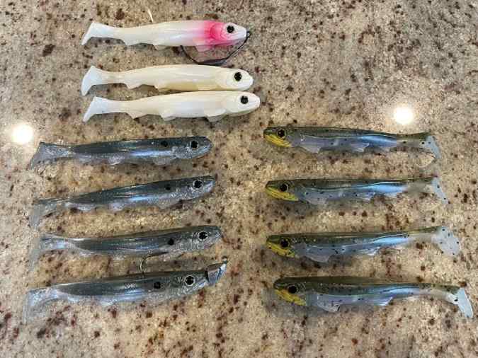 Soft swimbait lot- 3:16, Osprey, Real Prey - Fishing Flea Market - Bass  Fishing Forums