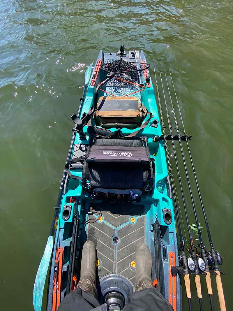 Pedal kayaks for big guys - Bass Boats, Canoes, Kayaks and more - Bass  Fishing Forums