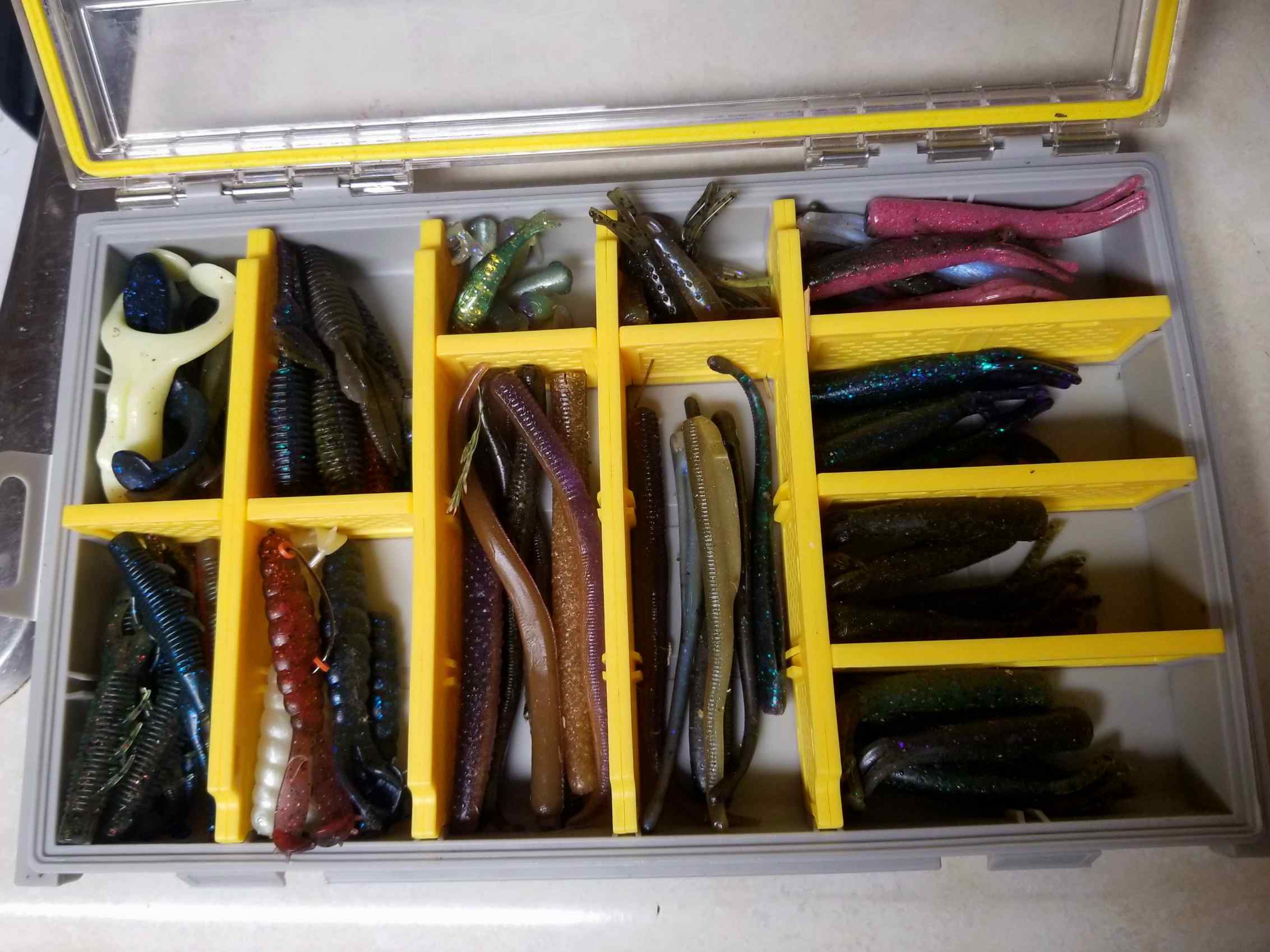Storing ZMAN baits in waterproof Plano boxes? - Fishing Tackle