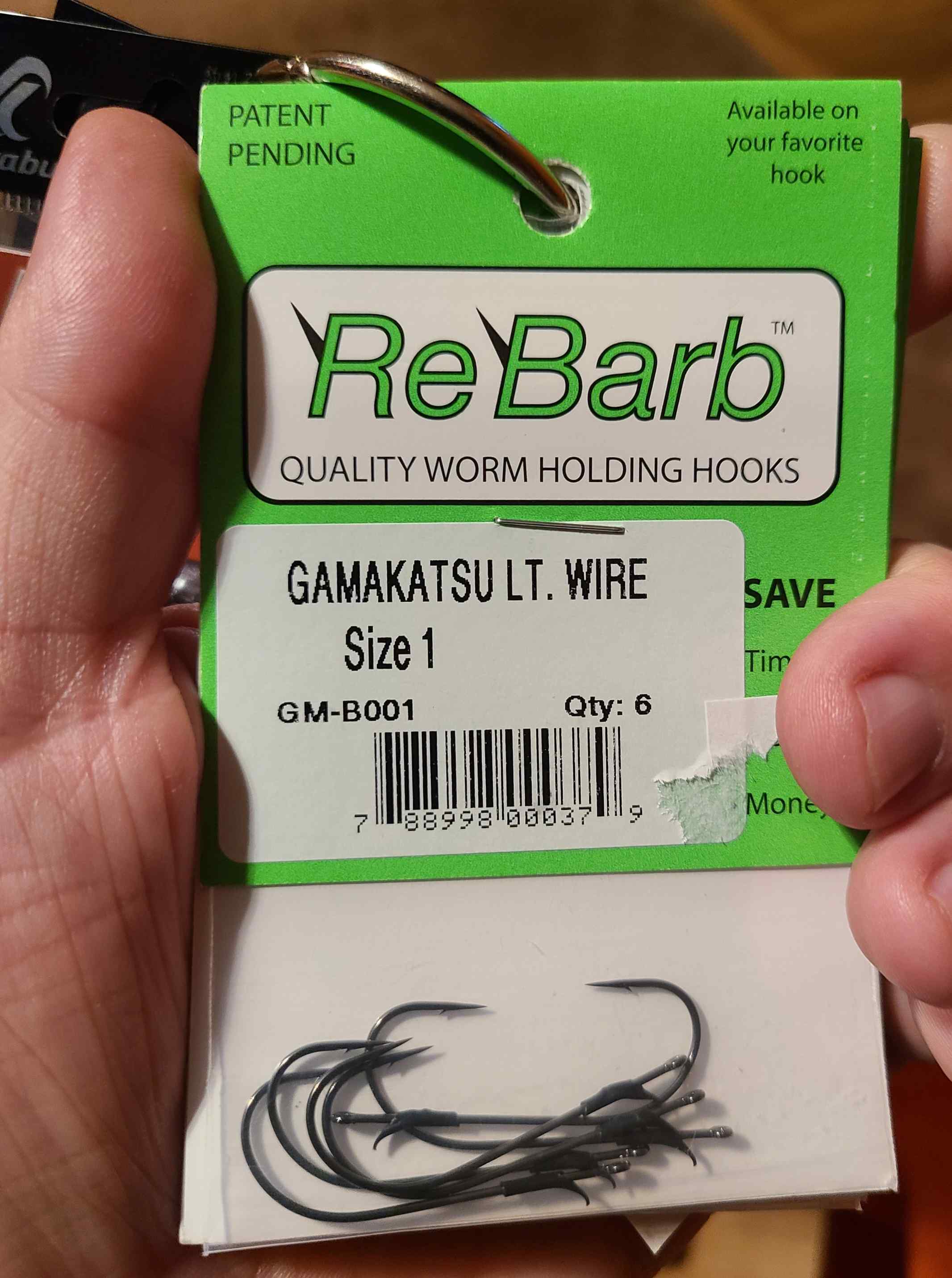 Anyone have experience with Roboworm ReBarb hooks specifically
