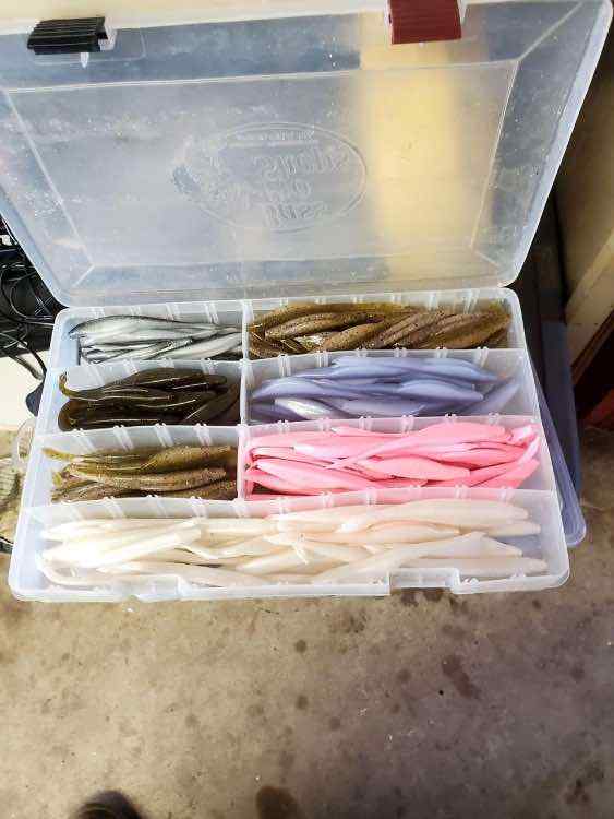 017# Plastic Food Grade Plastic Fishing Tackle Box Lure Fishing